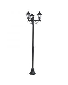 Schwarze antik Außenleuchte Aluminium, Alieke, IP44