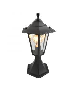 Schwarze antik Außenleuchte Aluminium, Alieke, IP44
