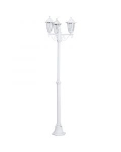 Weiße antik Außenleuchte Aluminium, Alieke, IP44