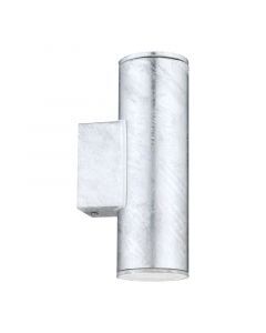 Graue moderne Außenleuchte Stahl, Marlies, IP44
