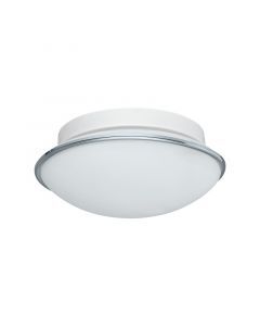 Chrom Wandleuchte Stahl, Nicoletta, IP44