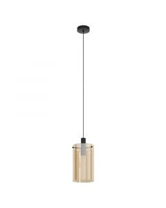Bernstein moderne Pendelleuchte Glas, Ritesh