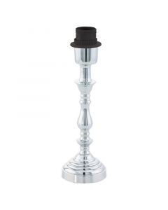Chrom design Tischlampe ohne Schirm Metall, Mason, mit Schalter