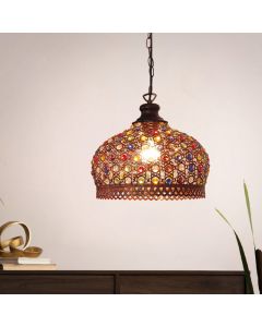 Kupfer orientalische Pendelleuchte Metall, Ahmad