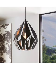 Schwarze moderne Pendelleuchte Metall, Acri
