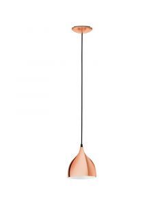 Kupfer design Pendelleuchte Metall, Piglio
