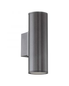 Anthrazit moderne Außenleuchte Metall, Marlies, IP44