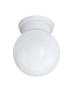 Weiße Deckenleuchte Glas, Amira