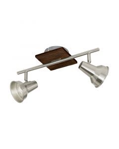 Holz Deckenstrahler Braun, Olmo