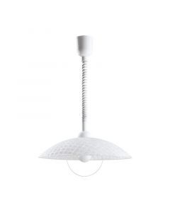 Weiße moderne Pendelleuchte Glas, Broer
