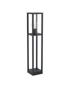 Schwarze moderne Außenleuchte Aluminium, Laszlo, IP54