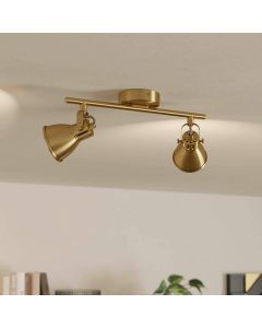 Goldene industrielle Deckenstrahler Aluminium, Tinke