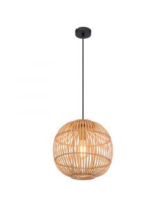 Holz Pendelleuchte Braun, Terry