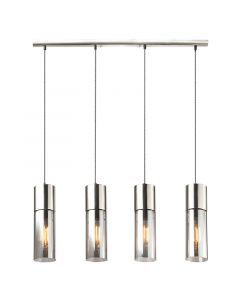 Nickel design Pendelleuchte Glas, Xena