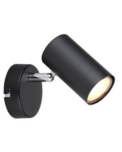 Schwarze moderne Wandstrahler Metall, Rainer