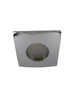 Aluminium Badezimmer Einbaustrahler Chrom, Pelle, IP44