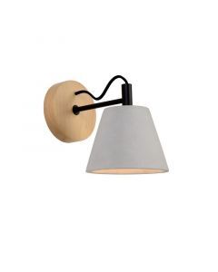 Beton Wandleuchte Taupe, Possio