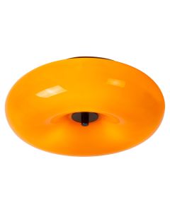 Orangene Deckenlampe Retro, Sentino