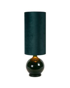 Grüne Stehlampe Retro, Esterad, mit Schalter
