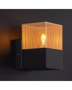 Goldene Wandleuchte Modern, Renate