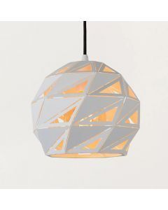 Weiße Pendelleuchte Modern, Malunga
