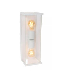 Weiße Außenleuchte Modern, Claire, IP54
