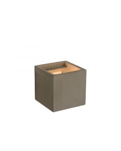 Gips Wandleuchte Taupe, Gipsy