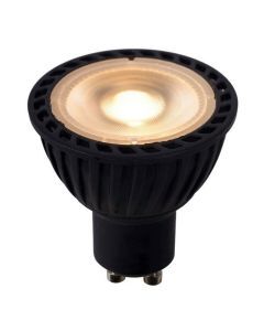 Dimmbare Schwarze GU10 LED Lampe Luc, 5w Warmweiß