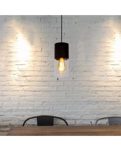 Graue Pendelleuchte Modern, Zino
