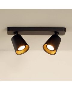 Goldene Deckenstrahler Modern, Turnon