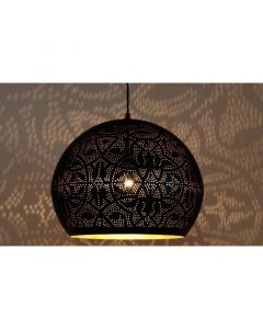 Schwarze Pendelleuchte Orientalisch, Kenza