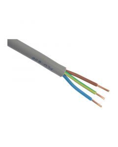 5 Meter Außenkabel XMVK 3 x 2,5 mm, grau