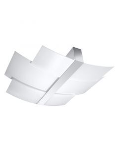 Glas Deckenleuchte Chrom, Marith