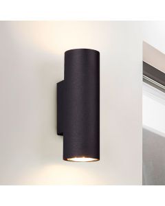 Schwarze Up down Wandleuchte Modern, Kaso