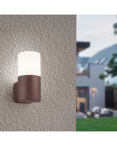 Rostfarbene Außenleuchte Modern, Fjelso, IP44