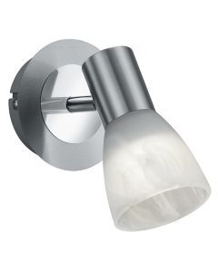 Nickel Deckenstrahler Modern, Gustav