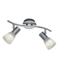 Nickel Deckenstrahler Modern, Gustav