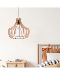 Holz Pendelleuchte Landhaus, Valenthina
