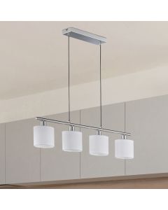 Nickel Pendelleuchte Modern, Koge
