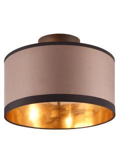 Taupe Deckenlampe Modern, Denley