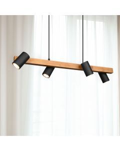 Schwarze Pendelleuchte Modern, Kaso