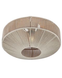 Creme Deckenlampe Landhaus, Martyn