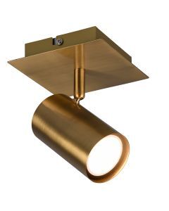 Bronze Deckenstrahler Modern, Kaso