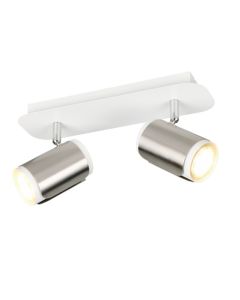 Nickel Deckenstrahler Modern, Quintijn