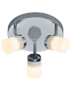 Chrom Deckenstrahler Badezimmer Modern, Nelis, IP44