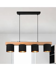 Holz Pendelleuchte Modern, Keltoum