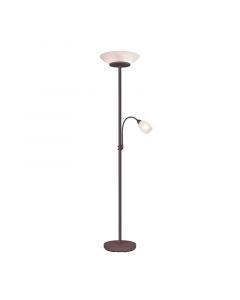 Rostfarbene Leselampe Stehlampe Modern, Larry