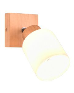 Holz Wandstrahler Braun, Myron