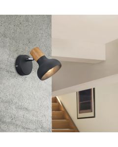 Schwarze Wandstrahler Modern, Toos