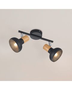 Schwarze Deckenstrahler Modern, Toos